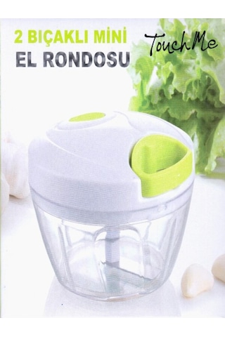 Touch Me 2 Bıçaklı El Rondosu 400 Ml Yeşil
