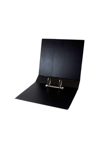 Kraf 2 Halkalı D Mekanizmalı Geniş Klasör A4 Siyah (700 Sayfa Kap