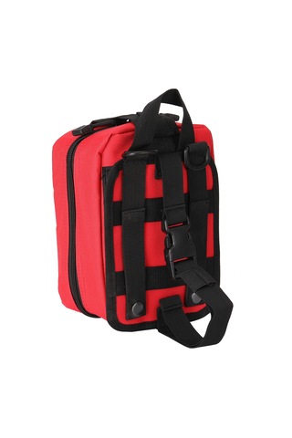 Suofeng Kırmızı Dış Mekan İlk Yardım Çantası - Dağcılık, Kamp İçin Taşınabilir Tıbbi Gereçler Seti Kırmızı