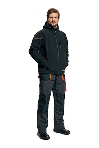 Cerva Emerton Softshell Mont Siyah