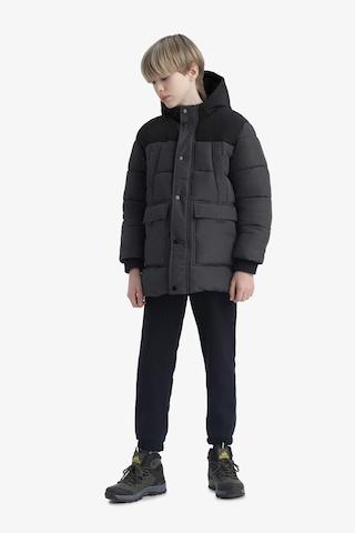 Defacto Erkek Çocuk Su Geçirmez Kapüşonlu Polar Astarlı Parka E9373a825wnar15 Antrasit