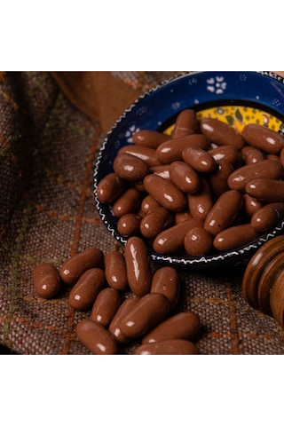 Leblebi Çarşısı Sütlü Çikolatalı Portakal Kabuğu Draje 500 G
