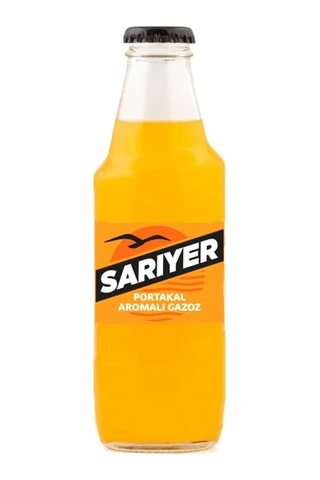 Sarıyer Portakal Aromalı Gazoz Cam 200 Ml X 24 Adet