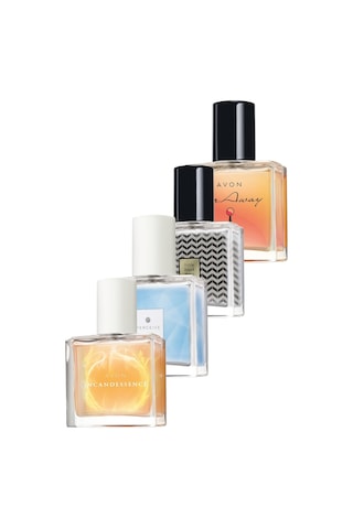 Avon Far Away + Incandessence + Little Black Dress + Perceive Kadın Parfüm EDP 30 ML