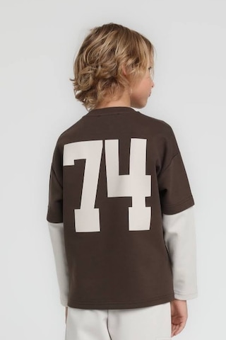 Xo Kids Erkek Çocuk Sweatşirt 9-13 Yaş 1845 Kahve