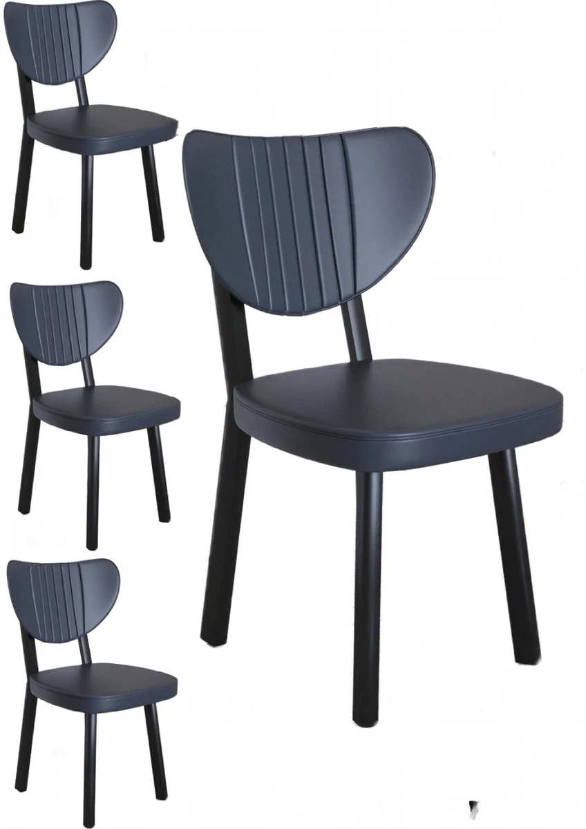 Avenza Living Elmas Sandalye 4 Adet Antrasit - Gri