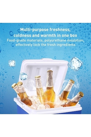 Wondernest Taşınabilir Araba Soğutucu Buz Kovası Mini Buzdolabı 5 Litre