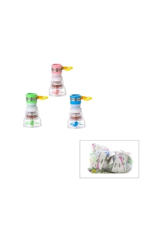 İbico No-485 360 Körüklü Taş Filtreli Tasarruflu Pervaneli Musluk Ucu Perlatör 16-26mm- 20'li Paket