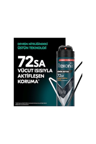 4 Adet Rexona Black & White Diamond Invisible Deodorant 150 Ml