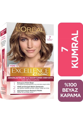 Loreal Paris Excellence Creme Saç Boyası 7 Kumral