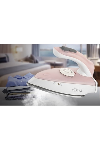 Kiwi KSI6316 1000 W Çelik Tabanlı Katlanabilir Seyahat Ütüsü
