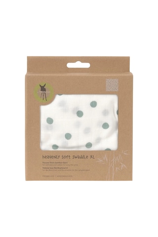 Lassig Tiny Team Ultra Yumuşak Müslin Örtü 120 X 120cm Granite Green Yeşil