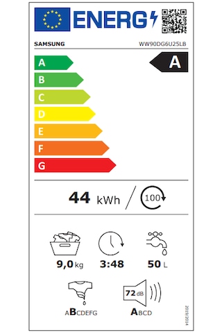 Samsung WW90DG6U25LBAH 1400 Devir 9 KG Çamaşır Makinesi