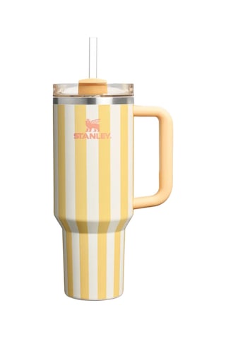 The Quencher H2.0 Flowstate Tumbler Pipetli Termos Butter Cabana Gloss 1.18 Litre Renksiz