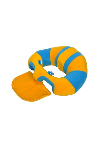 Bebek Destek Oturma Minderi  - Sarı Mavi