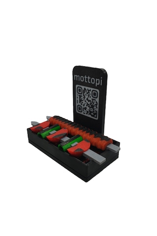 Qr Menü Standı Kebap / Dijital Menü Modern Stand,qr Menü Masaüstü Standı,karekod Menü,kafe Menü Standı 10 Adet