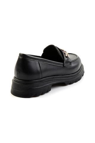 Bambi Siyah Kadın Loafer Ayakkabı K01997010609 Siyah