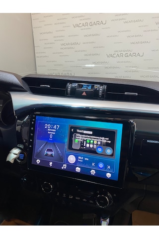 Toyota Hılux 2015-19 10" Uyumlu Androıd Multimedya Gerçek 2/32 Kablosuz Carplay Geri Görüş Kameralı 10"