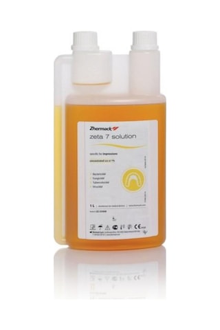 Perimel Zhermack Zeta 7 Solution Konsantre Ölçü Temizleme Sıvısı 1 L
