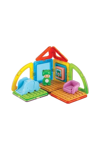 Magformers Mıknatıslı Cube Houseset - Frog - 20 Parça