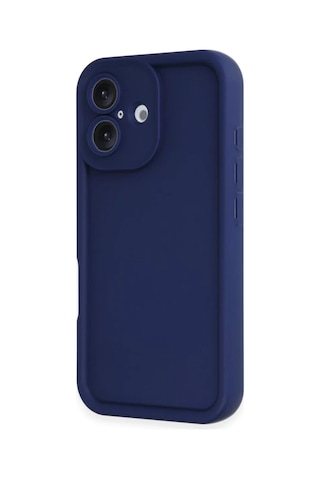 Newface Apple iPhone Uyumlu 16 Kılıf Viera Silikon - Lacivert