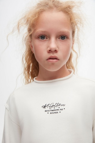 Xo Kids Kız Çocuk Sweatshirt 8-14 Yaş 37319 Ekru