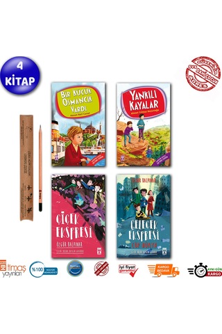 Çiçek Ekspresi Gelecek Ekspresi Yankılı Kayalar Set 4 Kitap Timaş