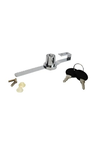 Sanberg Mobilya Kodu İçin Kilitli Kitaplık Kilidi 342428265 Krom