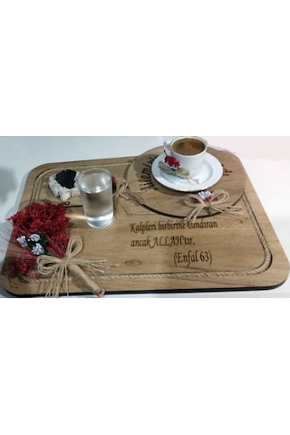 Syztasarim Damat Kahvesi Sunum Tepsisi