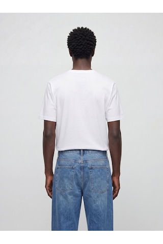 LTB Minimal Baskılı Beyaz T-shırt