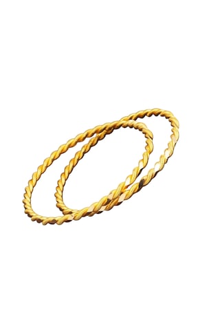 22 Ayar İkili Burma Bilezik 15 Gr.