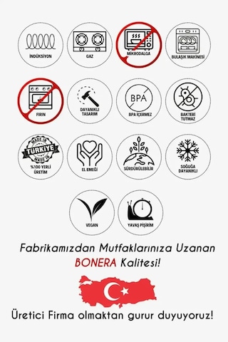 Academia Emaye Tencere Seti 6 Parça 14-16-18 Cm Kırmızı - Emaye Kapaklı