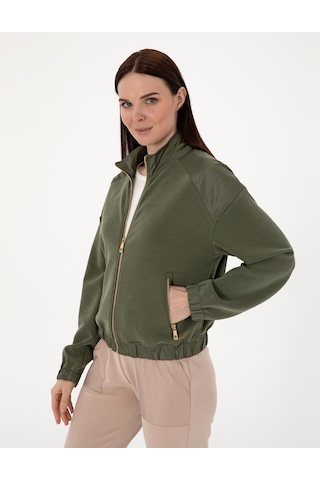 Pierre Cardin Kadın Haki Hırka Örme 50301345-vr027 Haki