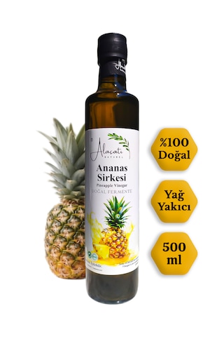 Ananas Sirkesi Doğal Fermantasyon 500 Ml