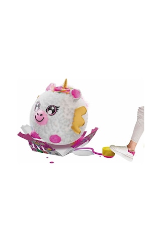 72031 Şişme Peluş Unicorn Xxl 001 - Beyaz