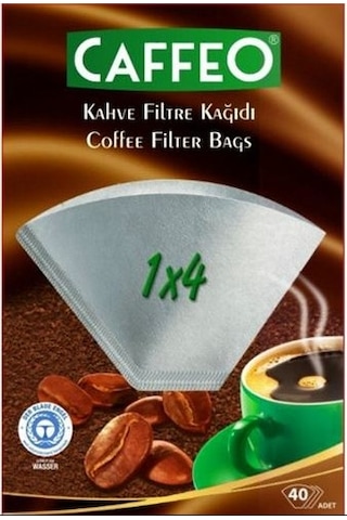 Caffeo Filtre Kahve Kağıdı 1 x 4 4 Numara 40'lı