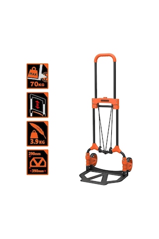 Black+Decker BH200 65 KG Katlanır El Arabası