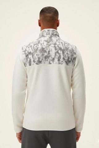 Bad Bear Erkek Polar Too Much Half Zıp 25.02.12.031 Beyaz