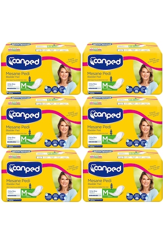 Canped Mesane Pedi Klasik M-Orta Boy 60 Adet