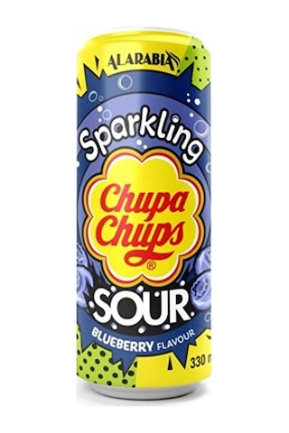 Chupa Chups Sparklıng Drınk Sour Blueberry 330ml