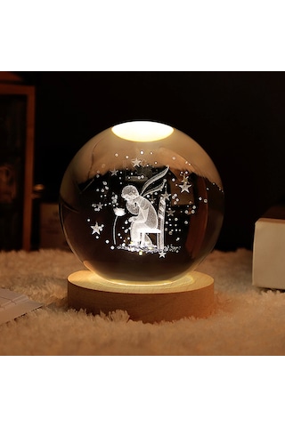 Ahşap Altlıklı Usb'li Gece Lambası Diğer