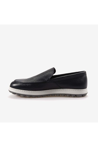 Mocassini Hakiki Deri Erkek Spor & Sneaker Ayakkabı A6303 Lacivert