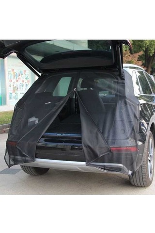 Dancemonkey Araba Bagaj Kapağı Anti-sivrisinek, 156x150 Cm, Manyetik Güneş Koruyucu Cibinlik