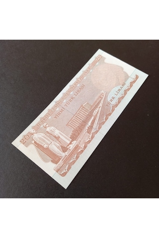 6.emisyon 20 Turk Lirası Çil Eski Kağıt Para - 39963666b05143ac12