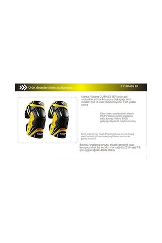 Padalink K01-3 Kırmızı Motosiklet Diz Koruyucu, 800d Oxford Kumaş, Çift Katlı Velcro, Gece Yansıtıcı, Şok Emici Atv Dizlikleri 1 Çift Kırmızı - Siyah