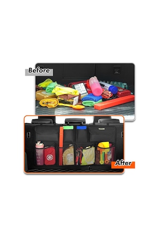 8 Cepli Araba Koltuk Arkası Koltuk Organizer Araba Koltuk Filesi