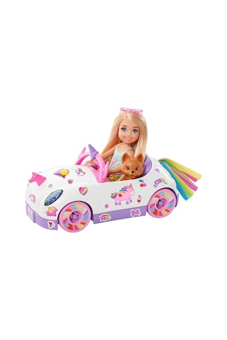 Barbie Chelsea  Bebek ve Arabası  GXT41
