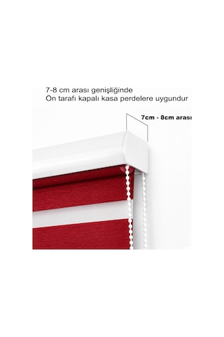 Aletçantam Extra Kapalı Kasa Zebra Stor Perde Aparatı (10'Lu_Pkt)