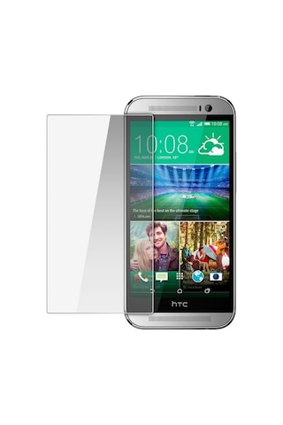 Nettech Htc One E8 Uyumlu Ön Koruma Cam Ekran Koruyucu