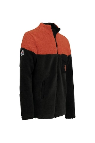 Luo Camp Rüzgar Geçirmez Erkek Peluş Polar 02 - Antrachıte / Or Çok Renkli